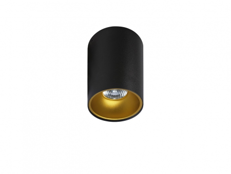 Spots TUBULAR Designspot Zwart/Goud by MyLamp